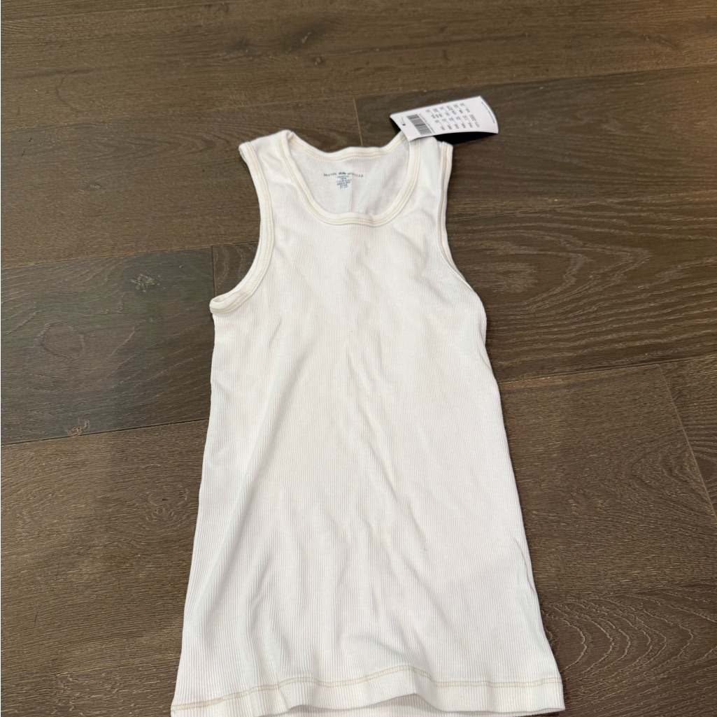 Nwt White Brandy Melville Tank Top